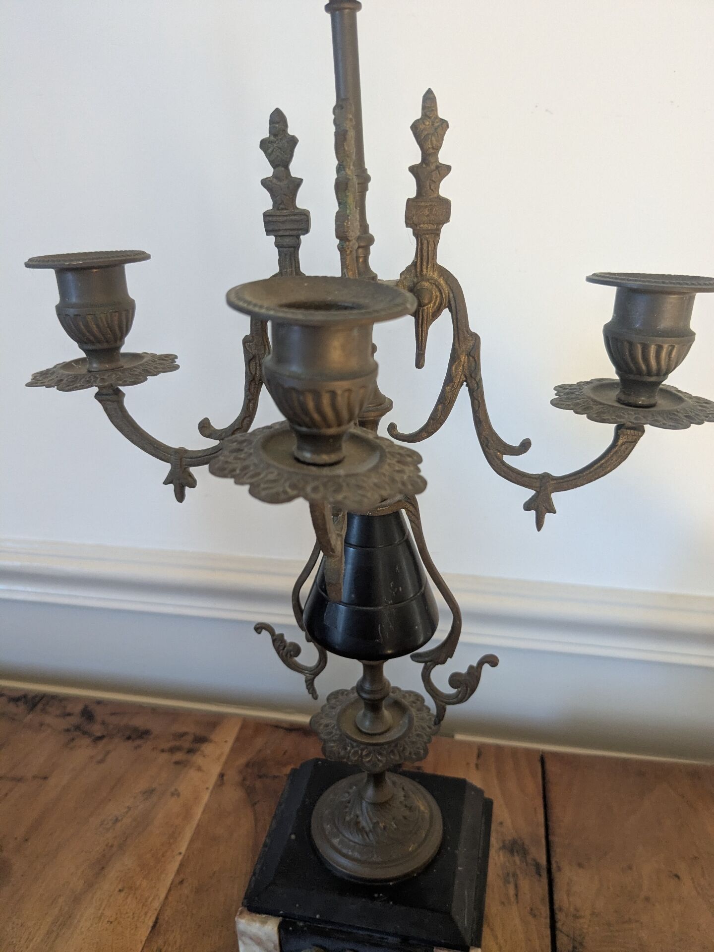 Paire de candélabres Napoléon III