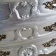 Commode style louis XV argente 3 tiroirs
