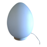 Vintage glass egg lamp