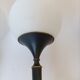 Pair of gold and lay sconces Arlus 1960