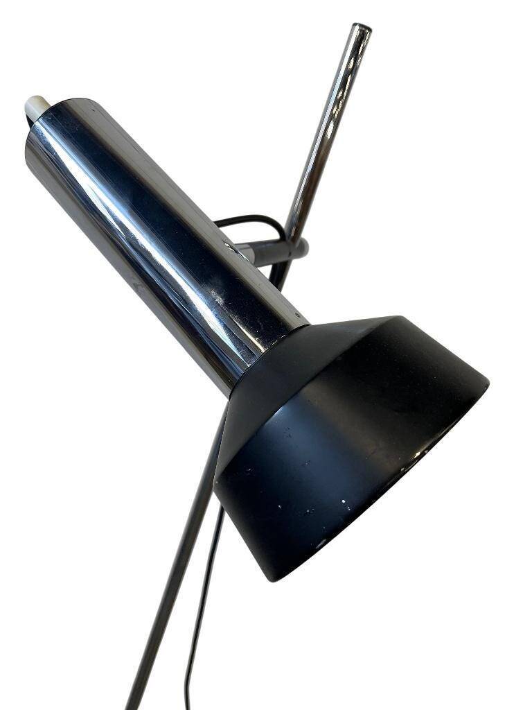 Vintage chrome floor lamp / standard lamp