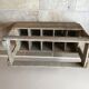 Porte bouteille vintage caisse en bois casier à bouteilles en bois de 10 emplacements