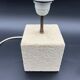 Square lamp foot in natural Gard stone
