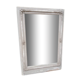 Large antique mirror/wooden frame