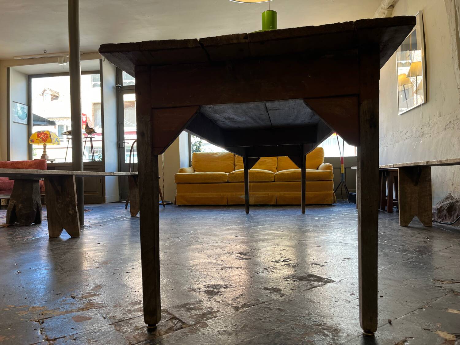 Large farmhouse table