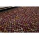 1970s Vintage Turkish Oushak Handmade Wool Cotton Red Area Rug 182x288