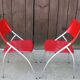 Paire de chaises italiennes Calligaris, années 1990.