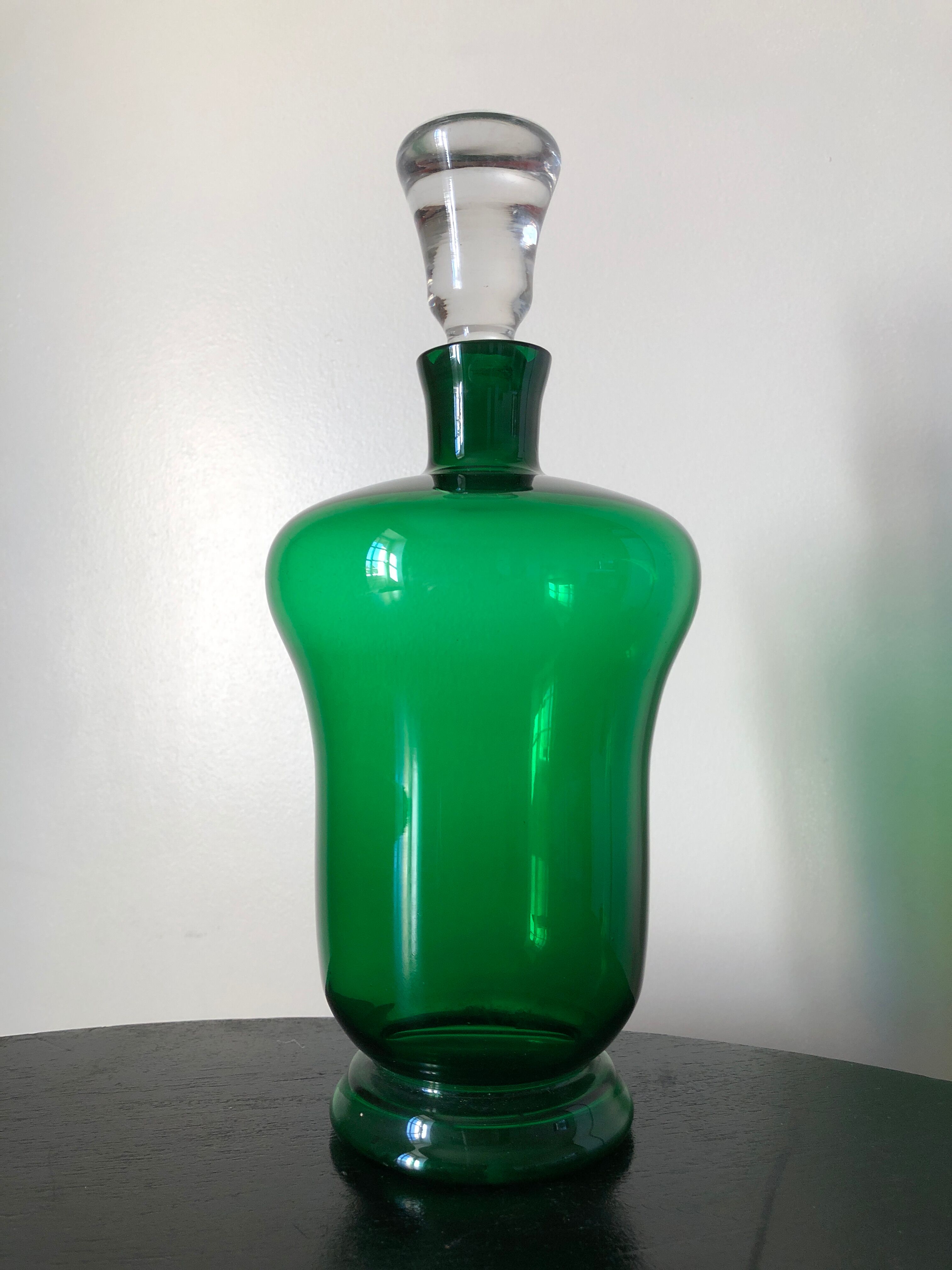 Carafe verte 1930