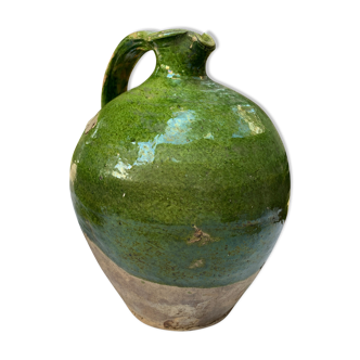 Green sandstone handle jar XIX°