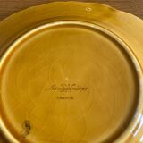 Antique set in Sarreguemines majolica from the 20th century.