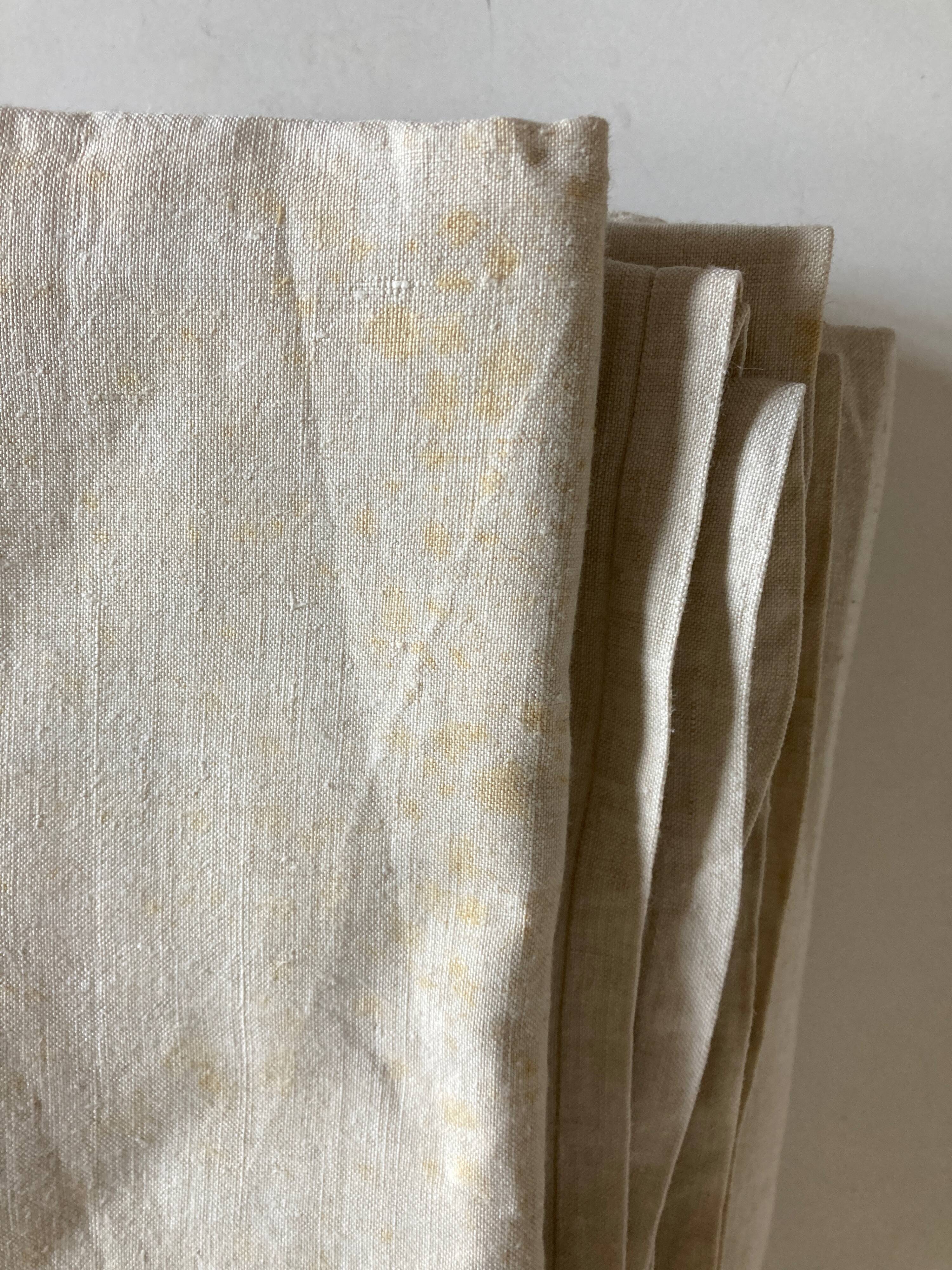 Country sheet 19th in fine linen canvas not sold reserve linen