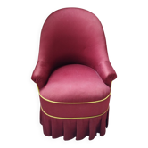 Bedroom armchair called toad