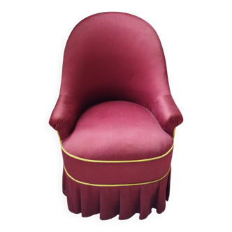 Bedroom armchair called toad