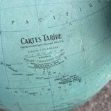 Vintage globe taride 1960 tripod world map