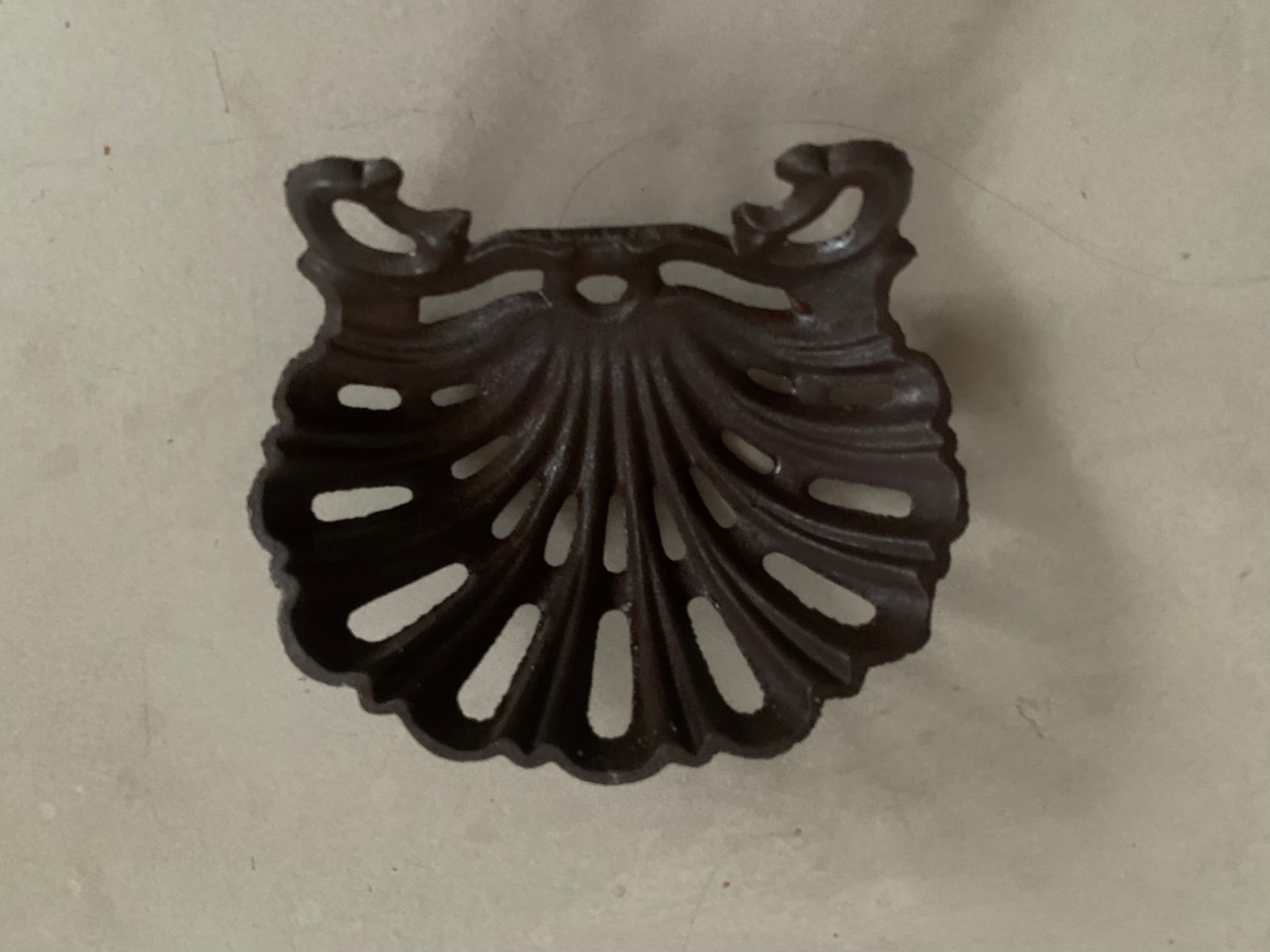 Antique wall soap dish