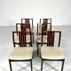 Mid-Century dining chairs, set of 6, Italy, 1960s
