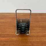 Stackable German ashtrays from the mid-century by Wilhelm Wagenfeld for WMF, 1960s, set of 5.