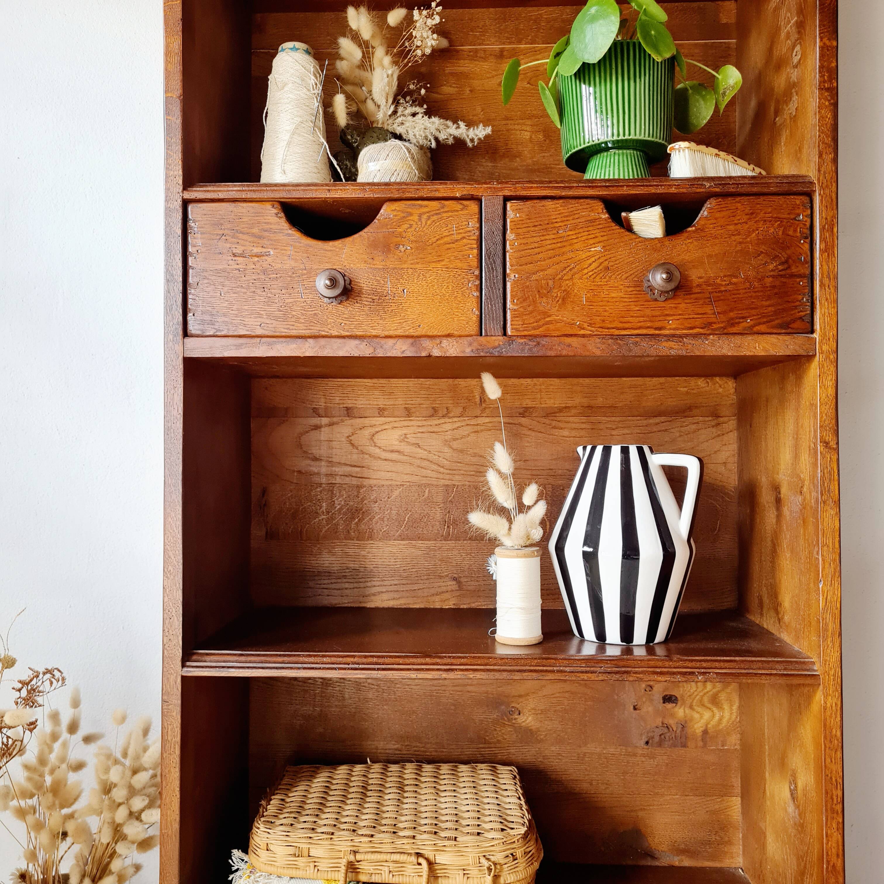 Old wooden library