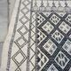 Tapis kilim blanc 155x80cm