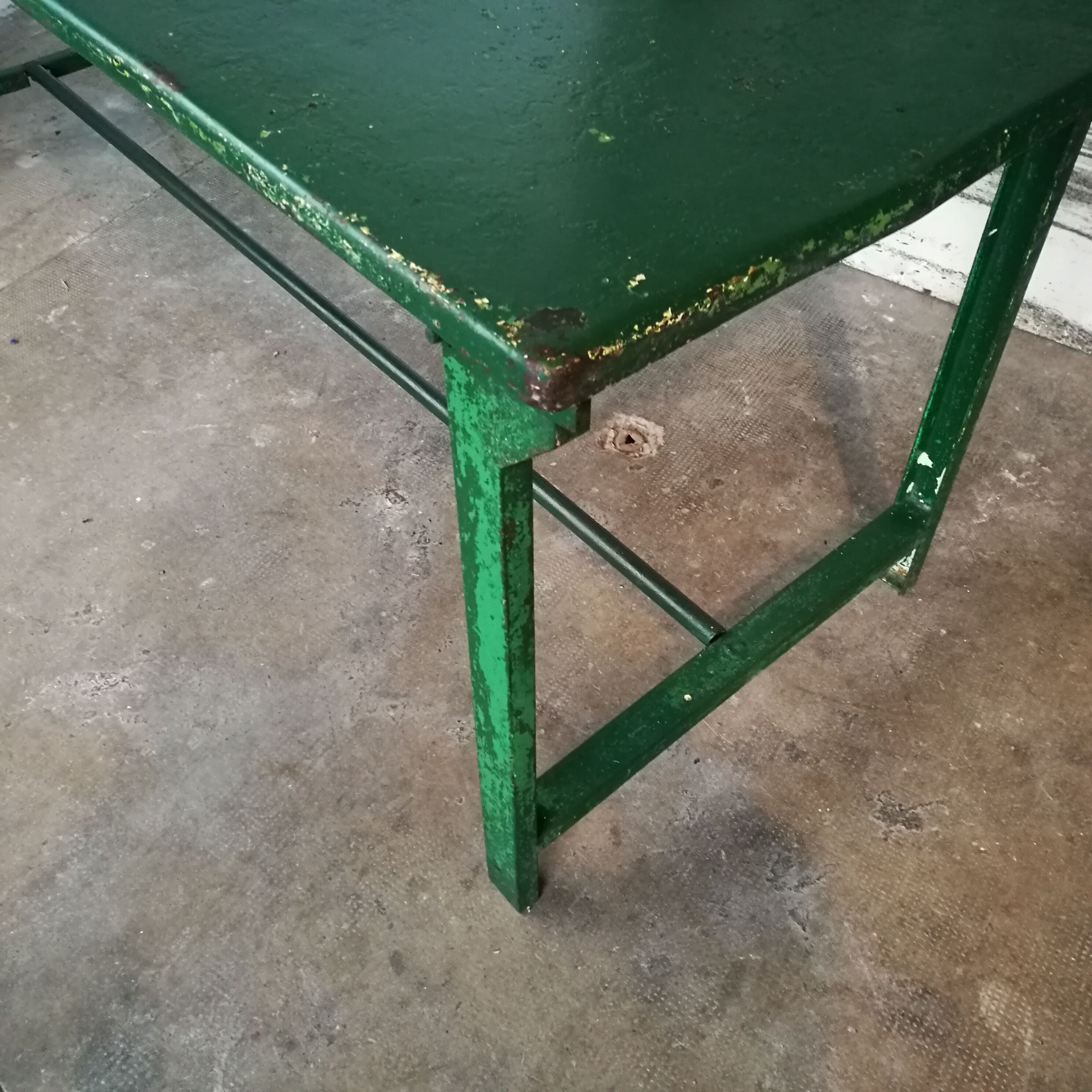 Metal military table