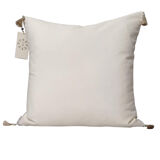 Etnik white gray cushion cover - 50 x 50