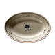 long hollow plate in earthenware Mill of Wolves model Prisca