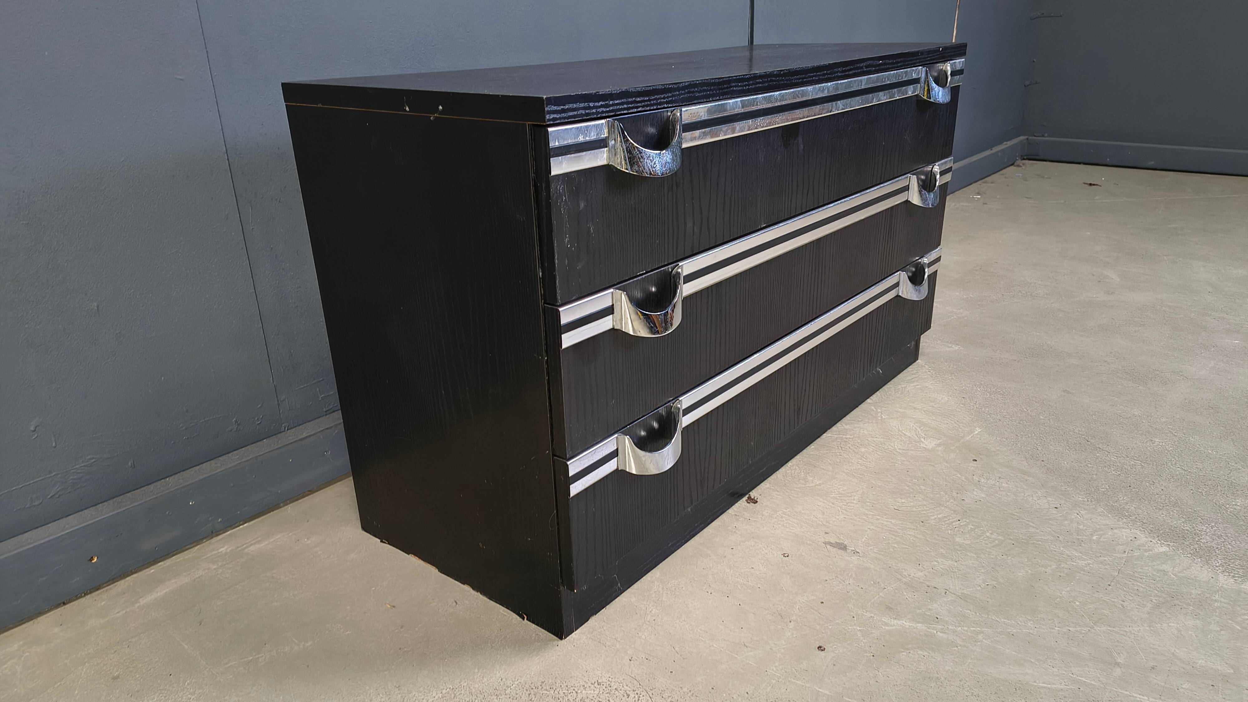 Commode italienne vintage, années 1970