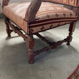 2 fauteuils Louis XIII