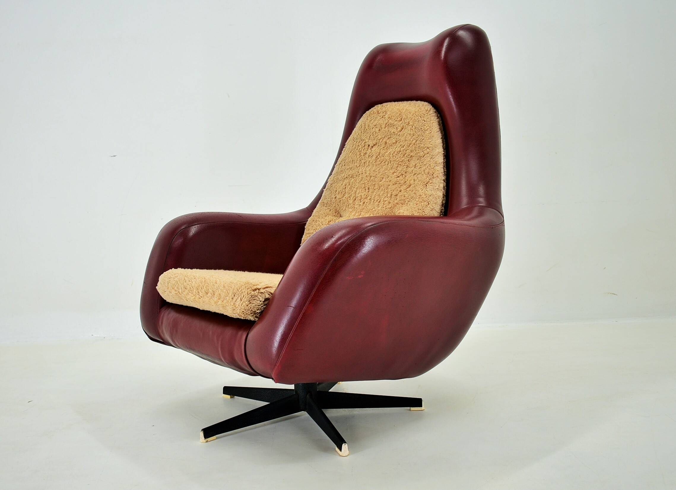 Swivel Armchair , Siesta , Czechoslovakia 1970s