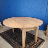 Vintage farmhouse coffee table with flap