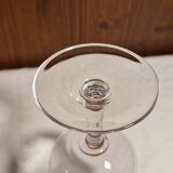 8 Rare Crystal Wine Glasses from the 2020s/30s - Vins Camp Romain Logo