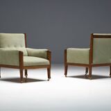 Lounge Chairs by Jac. van den Bosch, Netherlands, 1920s