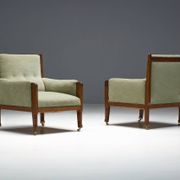 Lounge Chairs by Jac. van den Bosch, Netherlands, 1920s