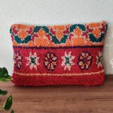 Moroccan cushion bohemian red