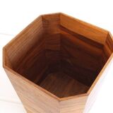 Danish teak wastepaper basket 1960