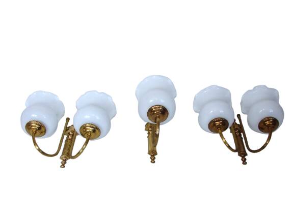 Mid Century wall lamp set, 1960s.