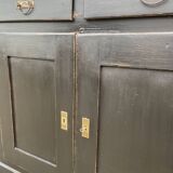 Low sideboard Early XXth wood painted
