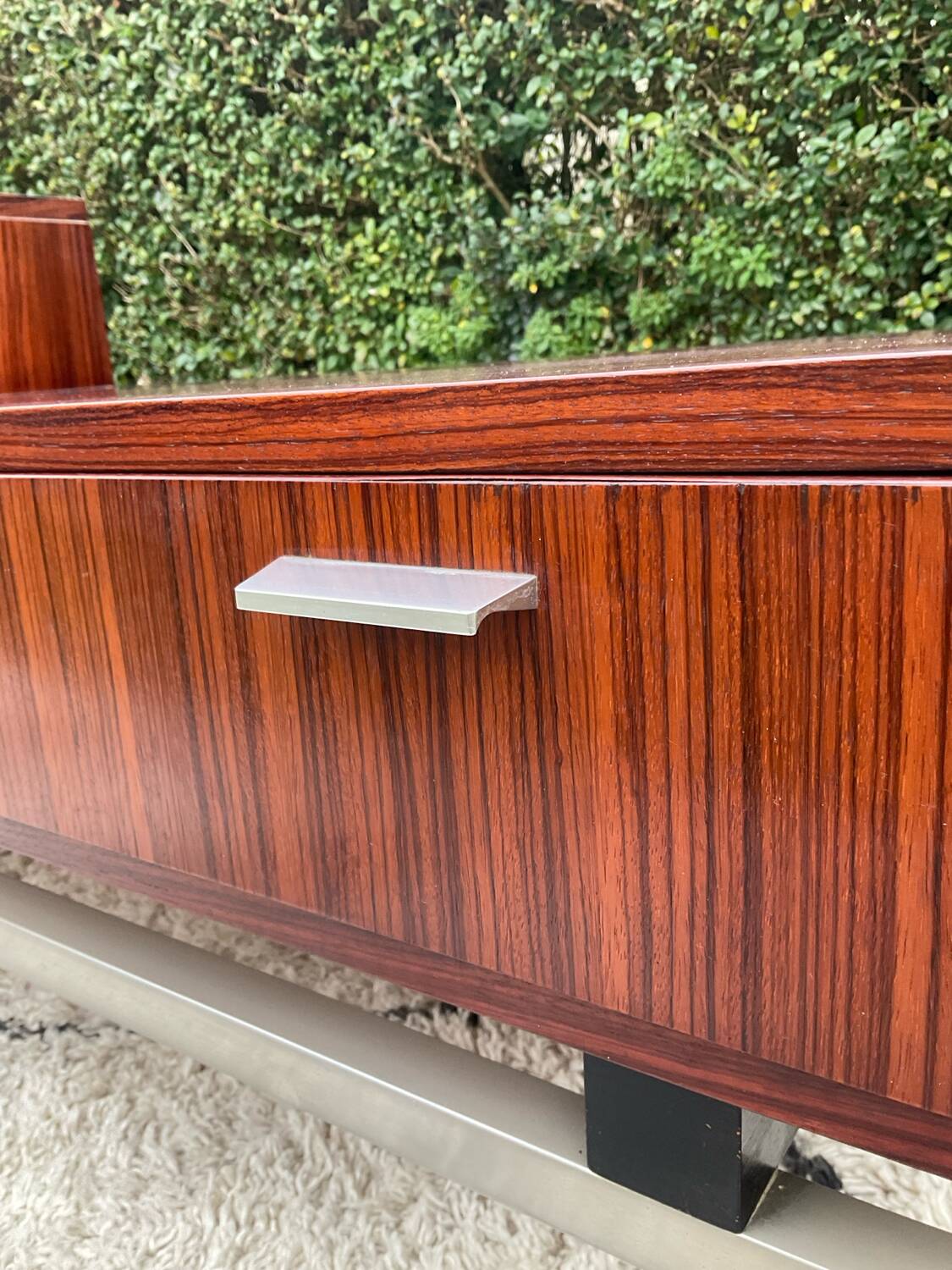 Vintage TV unit in rosewood from the 60s-70s.