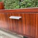 Vintage TV unit in rosewood from the 60s-70s.