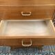 Vintage chest of drawers with compass feet 1960 H112