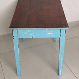 Small old wooden table