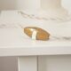 Vintage table lamp with albatre foot