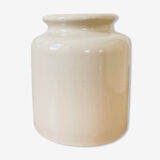 Vintage gray stoneware pot