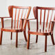 Paire de fauteuils Canada de Christian E. Hansen pour Fritz Hansen Danemark 1940