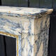 Louis XVI style fireplace in Paonazzo marble, circa 1880.