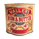 Wallers rum & butter iron box