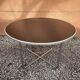 Willem hendrik gispen, art deco modernist round coffee table, tubular structure