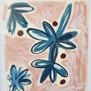 Les plantes imaginaires I - Peinture par Laura Asoini