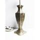 Vintage style pewter lamp base, potstainiers hutois