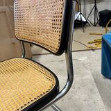 Set of 4 "B32" chairs, Marcel Breuer, Italy, 1990